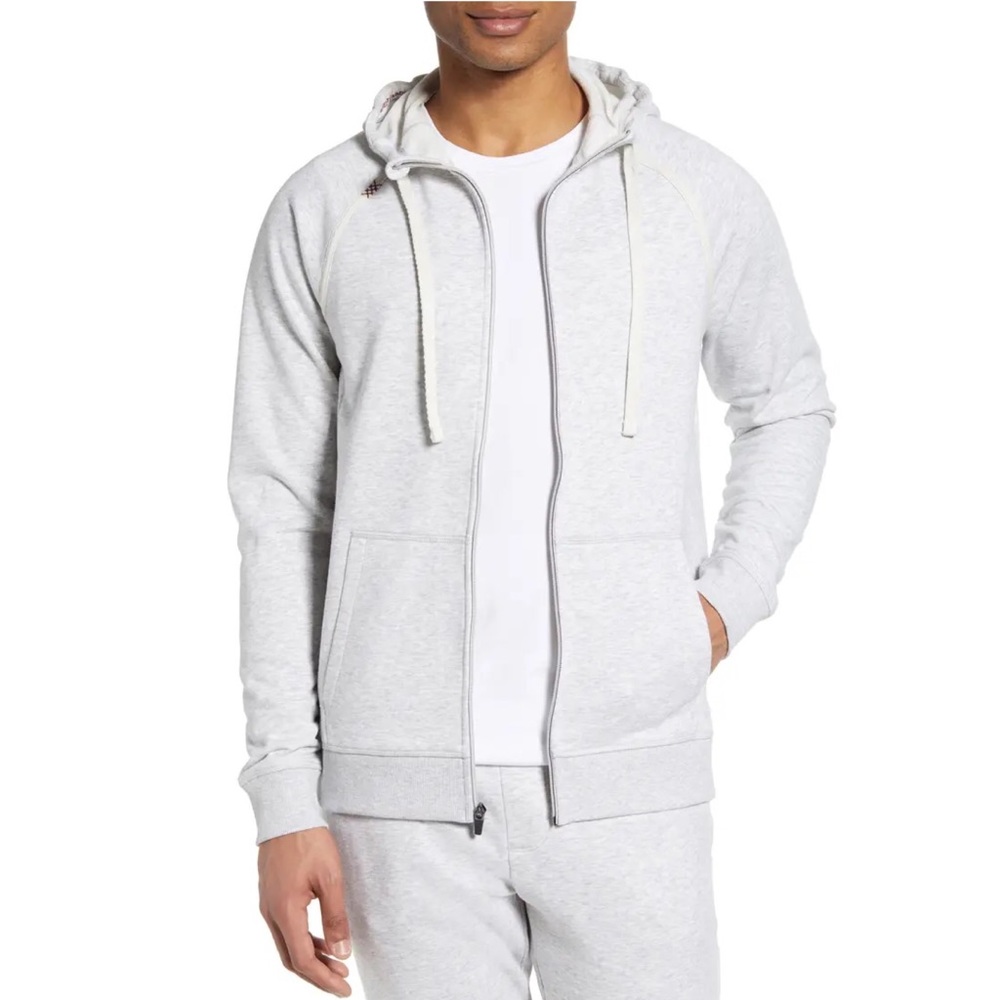 RHONE Heritage French Terry Full Zip Hoodie